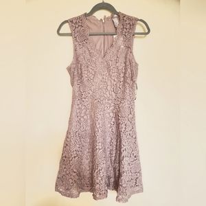 H&M A-line style lavender dress in US size S